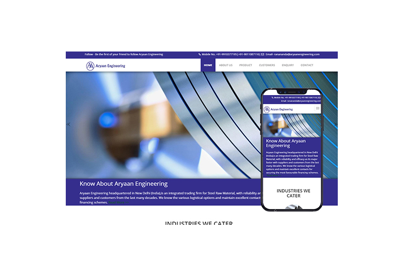 Aryaan Engineering screenshot 1